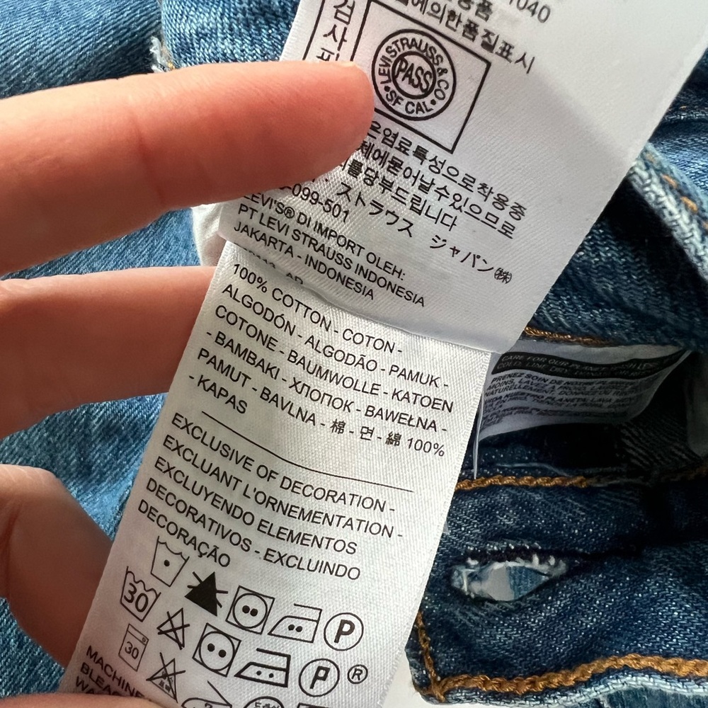 NWT Levi’s Wedgie High Rise - Picture 7 of 8